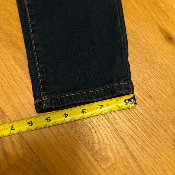 Ladies Size 10 Earl Jeans Dark Blue Skinny Jeans GUC - Picture 5 of 7
